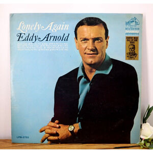 1967 Lonely Again Eddy Arnold Vinyl LP Record Country Music Hall Of Fame Album